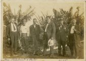 Governor Albert W. Gilchrist with party on tour of the Everglades
