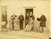 Governor William Sherman Jennings and some cabinet members after inauguration.