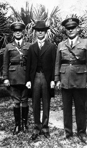 Governor Doyle E. Carlton on a visit to his alma mater, Stetson University