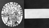 Flag with motto