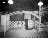 Florida Public Service Company ice box exhibit booth at the Volusia County Fair - DeLand, Florida