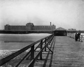 Atlantic Beach Hotel from pier on June 12, 1919