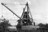 Dredging a canal - Everglades, Florida