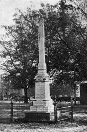 Confederate monument - Monticello, Florida