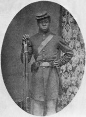 Portrait of Union Private Robert J. Jones