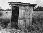 Outhouse in Columbia County