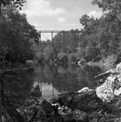 Jennings Bridge over the Alapaha River - Hamilton County, Florida.