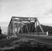 Twentymile Bend Bridge over Loxahatchee River - Palm Beach County, Florida.