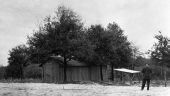 Bunkhouse for black workers in Burwin Park subdivision - De Leon Springs, Florida