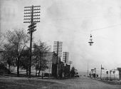 Magnolia Street looking to Lake Eustis - Eustis, Florida