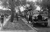 Parade celebrating Washington's Birthday - Eustis, Florida