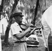 Fiddler at Florida Folk Festival - White Springs, Florida