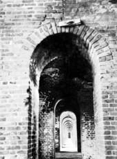 Interior of Fort Jefferson - Garden Key, Florida