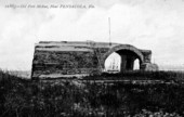 Ruins of Fort McCree near Pensacola.