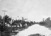 Looking west on Avenue A - Fort Pierce, Florida.