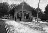 Railroad depot at High Springs?.