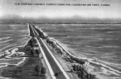 Courtney Campbell Parkway across Old Tampa Bay - Tampa, Florida.