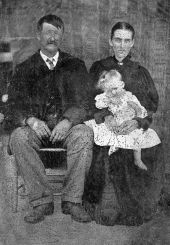 P. Robin Walker with wife and daughter Nettie