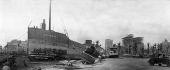 Ships beached by the hurricane