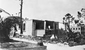 Homes damaged in the 1926 hurricane - Lake Worth (Fla).