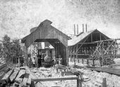 Dunnellon phosphate drying shed