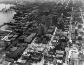 Aerial view of downtown Jacksonville, Florida