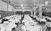 Dining room of Jenks Restaurant - Jacksonville, Florida