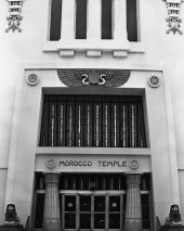 Main entrance of Morocco temple - Jacksonville, Florida