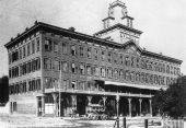 Everett Hotel on Julia Street - Jacksonville, Florida.