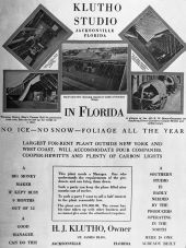 H.J. Klutho studio advertisement