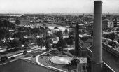 Aerial view of parks - Jacksonville, Florida.