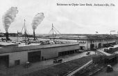 Entrance to Clyde Line dock - Jacksonville, Florida.