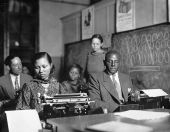 FERA adult education typing class at Stanton High School - Jacksonville, Florida