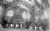 Fruit and vegetable display at the Subtropical Exposition - Jacksonville, Florida