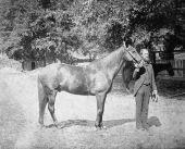 Sloan Morris and horse - Jefferson County, Florida