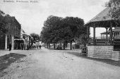 View of Broadway with bandstand at right - Kissimmee, Florida