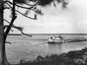 Boating through Rim Canal on Lake Okeechobee
