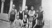 Bathers at Lake Worth Casino and Baths - Lake Worth, Florida.