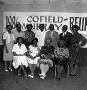 Albert and Mary Cofield family at reunion - Leon County, Florida