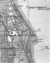 Section of 1888 Florida railroad map