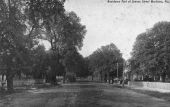 Residential part of Greene Street - Marianna, Florida