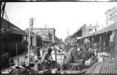 Foot of the Ocean Street commercial fish market - Jacksonville, Florida.