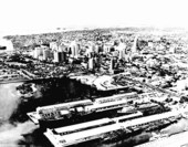 Miami harbor and commercial docks