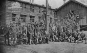 Truck Company 137 soldiers, two weeks after arrival at Camp Joseph E. Johnston