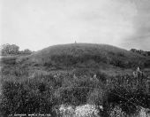 Indian mound somewhere near Tampa, Florida.