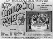 Orange City Mineral Spring Company advertising card