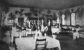 Graham Hotel dining room - Palatka, Florida