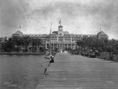 Royal Poinciana Hotel pier - Palm Beach, Florida.