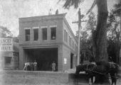 Construction of store and office building on Harrison and 2nd Avenue - Panama City, Florida.