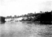 View of Apalachicola River with bluff in background
